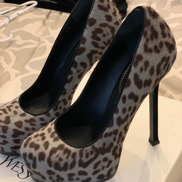 YSL Yves Saint Laurent Tribtoo 105 pump size 38 8 - Picture 3 of 7